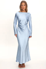 Loveland Cowl Back Midi Dress Ice