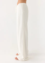 Henry Low Rise Pant - Ivory