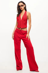 LIONESS Dawson Jeans Crimson