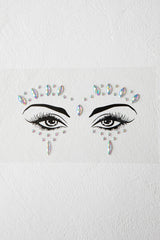 Electric Nights Face Jewels Multi C