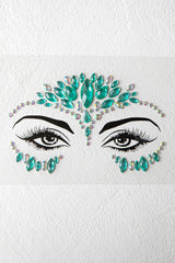 Electric Nights Face Jewels Multi A