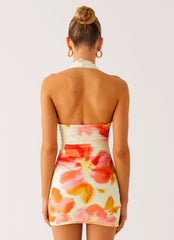 Know You Better Mini Dress - Mimosa Blossom