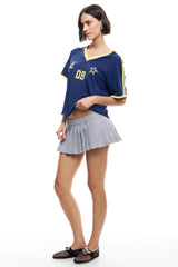LIONESS Rider Mini Skirt Slate