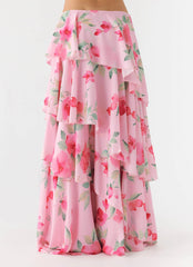 Melody Remedy Tiered Maxi Skirt - Petal Soleil