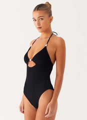 Santiago One Piece Swimsuit - Black